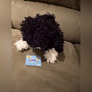 Webkinz Portuguese water dog with sealed code